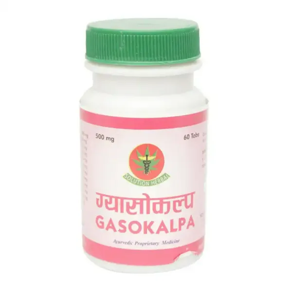 Solution Herbal Gasokalpa Ayurvedic Proprietary Medicine 500Mg